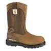 Men's Carhartt 11" Wellington Work Boot Waterproof -Boots Sale Store 0 1001 carhartt 11 wellington work boot waterproof bison brown