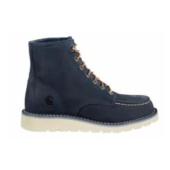 Women's Carhartt 6" Moc Toe Wedge Waterproof Boots -Boots Sale Store 0 1001 carhartt 6 moc toe wedge waterproof boots navy2