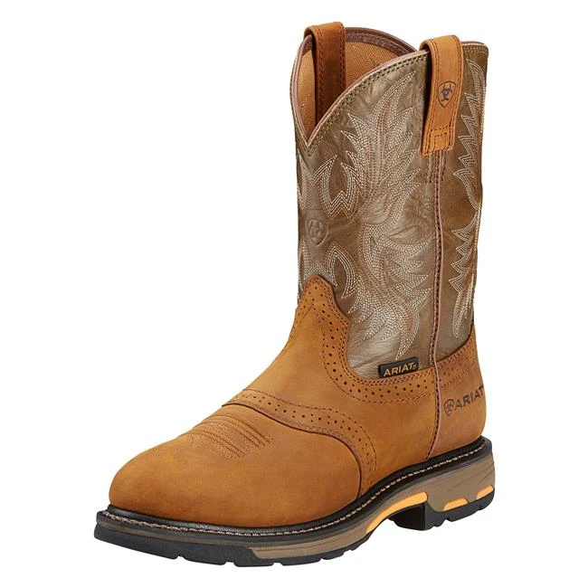 Men's Ariat 10" Workhog Pull-On Boots 3 Men's Ariat 10" Workhog Pull-On Boots