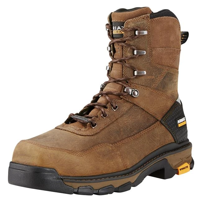 Men's Ariat 8" Intrepid Composite Toe Waterproof Boots 3 Men's Ariat 8" Intrepid Composite Toe Waterproof Boots