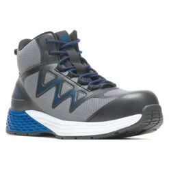 Men's Bates Rush Mid Work Composite Toe Boots -Boots Sale Store 0 650 bates rush mid work composite toe boots gray