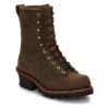 Men's Chippewa Boots 8" Paladin Lace-to-Toe Waterproof