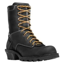 Men's Danner 8" Logger Waterproof Boots -Boots Sale Store 0 650 danner 8 logger waterproof black