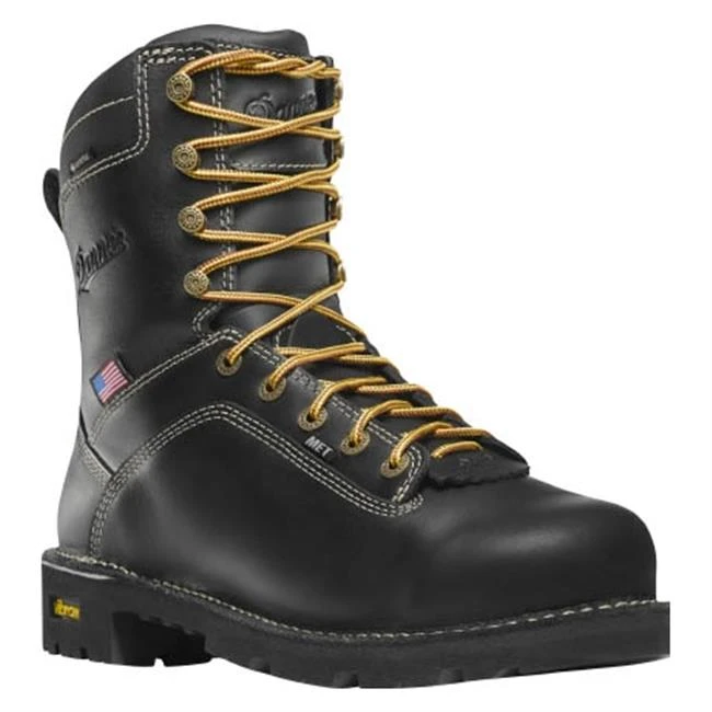 Men's Danner 8" Quarry USA Met Guard Alloy Toe Waterproof Boots 3 Men's Danner 8" Quarry USA Met Guard Alloy Toe Waterproof Boots