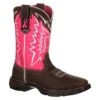 Women's Durango Lady Rebel Pink Ribbon Boots 2 Women's Durango Lady Rebel Pink Ribbon Boots -Boots Sale Store 0 650 durango lady rebel pink ribbon dark brown pink