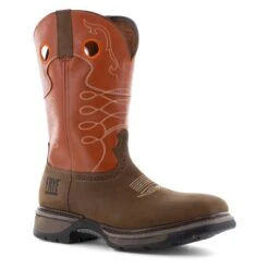 Men's Frye Supply 10" Western Steel Toe Boots -Boots Sale Store 0 650 frye supply 10 steel toe boots brown burnt orange