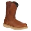 Men's Georgia 10" Wedge Wellington Pull-On Boots -Boots Sale Store 0 650 georgia 10 wedge wellington pull on barracuda gold