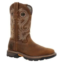 Men's Georgia 11" Carbo-Tec FLX Pull-On Square Toe Alloy Toe Waterproof Boots