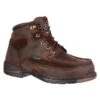 Men's Georgia 6" Athens Work Moc Toe Waterproof Boots -Boots Sale Store 0 650 georgia 6 athens work moc toe waterproof brown