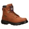 Men's Georgia 6" FLXwork Farm And Ranch Waterproof Boots -Boots Sale Store 0 650 georgia 6 flxwork farm and ranch waterproof briar brown