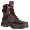 Men's Georgia 8" Athens Moc Toe Waterproof Boots -Boots Sale Store 0 650 georgia 8 athens moc toe waterproof brown