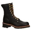 Men's Georgia 8" Logger Boots -Boots Sale Store 0 650 georgia 8 logger oily black1