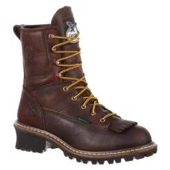 Men's Georgia 8" Logger Waterproof Boots