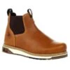 Men's Georgia AMP LT Wedge Chelsea Boots -Boots Sale Store 0 650 georgia amp lt wedge chelsea boots brown