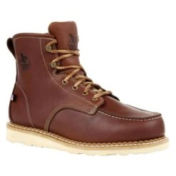 Men's Georgia USA Wedge Moc Toe Boots