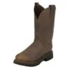 Men's Justin Original Work Boots 11" Balusters Bay Round Toe -Boots Sale Store 0 650 justin original work boots 11 balusters bay round toe rugged bay gaucho