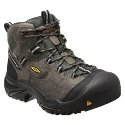Men's Keen Utility Braddock Mid Steel Toe Waterproof Boots