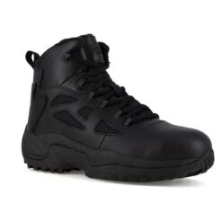 Men's Reebok 6" Rapid Response RB Composite Toe Side-Zip Boots -Boots Sale Store 0 650 reebok 6 rapid response rb composite toe side zip black1