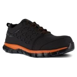 Men's Reebok Sublite Cushion Work Composite Toe -Boots Sale Store 0 650 reebok sublite cushion work composite toe black orange