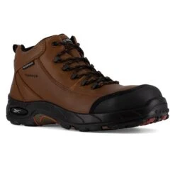 Men's Reebok Tiahawk Composite Toe Waterproof Boots -Boots Sale Store 0 650 reebok tiahawk composite toe waterproof brown