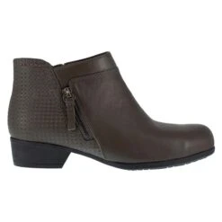 Women's Rockport Works Carly Alloy Toe -Boots Sale Store 0 650 rockport works carly alloy toe charcoal
