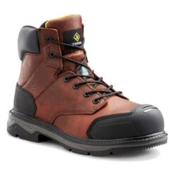 Men's Terra 6" Patton Composite Toe Waterproof Boots -Boots Sale Store 0 650 terra 6 patton composite toe waterproof boots brown