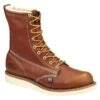 Men's Thorogood 8" American Heritage Wedge Steel Toe Leather Boots -Boots Sale Store 0 650 thorogood 8 american heritage wedge steel toe leather tobacco