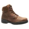 Men's Wolverine 6" Leather Durashocks Work Steel Toe Boots -Boots Sale Store 0 650 wolverine 6 leather durashocks work steel toe dark brown