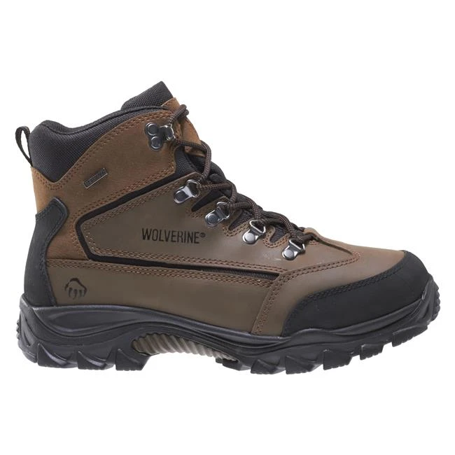 Men's Wolverine 6" Spencer Mid-Cut Hiker Waterproof Boots 3 Men's Wolverine 6" Spencer Mid-Cut Hiker Waterproof Boots