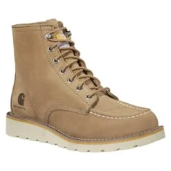 Women's Carhartt 6" Moc Toe Wedge Waterproof Boots -Boots Sale Store 1 1001 carhartt 6 moc toe wedge waterproof boots coyote