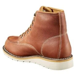 Men's Carhartt 6" Moc Toe Wedge Waterproof Boots -Boots Sale Store 1 1001 carhartt 6 moc toe wedge waterproof soft tan