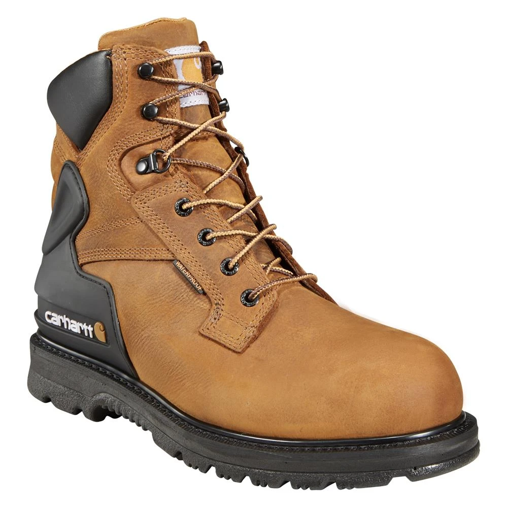 Men's Carhartt 6" Work Steel Toe Waterproof Boots 4 Men's Carhartt 6" Work Steel Toe Waterproof Boots - Image 2