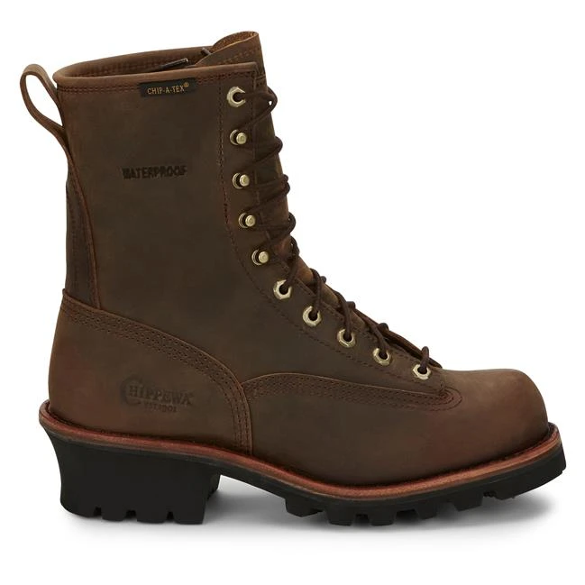 Men's Chippewa Boots 8" Paladin Lace-to-Toe Waterproof 4 Men's Chippewa Boots 8" Paladin Lace-to-Toe Waterproof - Image 2