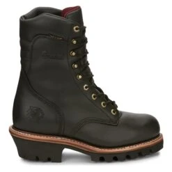 Men's Chippewa Boots 9" SUPER DNA 400G Steel Toe Waterproof -Boots Sale Store 1 650 chippewa boots 9 super dna 400g steel toe waterproof black