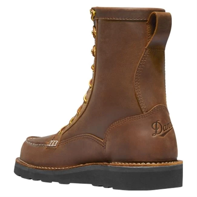 Men's Danner 8" Bull Run Black Wedge Boots 4 Men's Danner 8" Bull Run Black Wedge Boots - Image 2