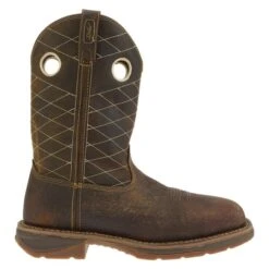 Men's Durango Workin' Rebel Square Toe Composite Toe Boots -Boots Sale Store 1 650 durango workin rebel square toe composite toe nicotine chocolate