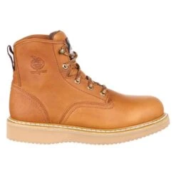 Men's Georgia 6" Wedge Boots -Boots Sale Store 1 650 georgia 6 wedge barracuda gold