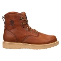 Men's Georgia 6" Wedge Steel Toe Boots 10 Men's Georgia 6" Wedge Steel Toe Boots -Boots Sale Store 1 650 georgia 6 wedge steel toe barracuda gold