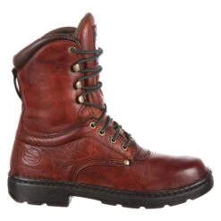 Men's Georgia 8" Eagle Light Boots -Boots Sale Store 1 650 georgia 8 eagle light russet wildwood