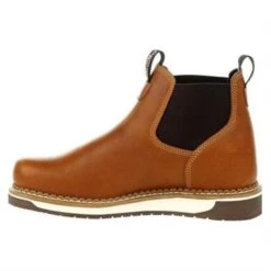 Men's Georgia AMP LT Wedge Chelsea Boots -Boots Sale Store 1 650 georgia amp lt wedge chelsea boots brown