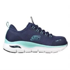 Women's Skechers Work Arch Fit Ebinal Composite Toe -Boots Sale Store 1 650 skechers work arch fit ebinal composite toe navy