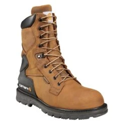 Men's Carhartt 8" Work Steel Toe Waterproof Boots -Boots Sale Store 2 1001 carhartt 8 work steel toe waterproof bison brown