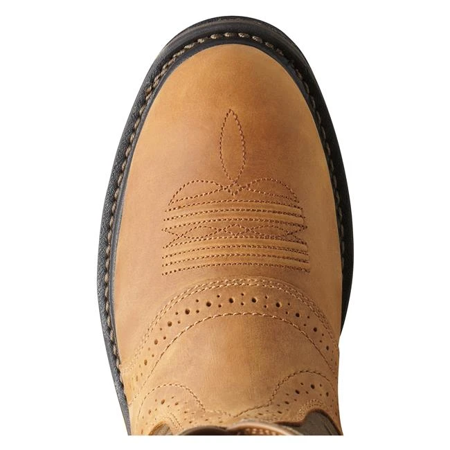 Men's Ariat 10" Workhog Pull-On Composite Toe Waterproof Boots 10 Men's Ariat 10" Workhog Pull-On Composite Toe Waterproof Boots - Image 8