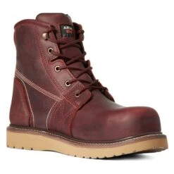 Men's Ariat 6" Rebar Wedge Composite Toe Waterproof Boots -Boots Sale Store 2 650 ariat 6 rebar wedge composite toe waterproof boots rusted copper