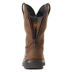 Men's Ariat Turbo Pull-On Composite Toe Waterproof Boots -Boots Sale Store 2 650 ariat turbo pull on composite toe waterproof boots mocha