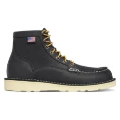 Women's Danner 6" Bull Run Moc Toe EH -Boots Sale Store 2 650 danner 6 bull run moc toe eh black