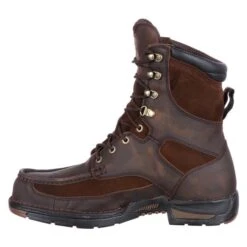Men's Georgia 8" Athens Moc Toe Waterproof Boots -Boots Sale Store 2 650 georgia 8 athens moc toe waterproof brown
