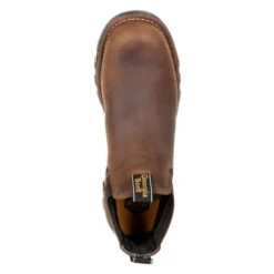 Men's Georgia Eagle One Chelsea Steel Toe Waterproof Work Boots -Boots Sale Store 2 650 georgia eagle one chelsea steel toe waterproof work boots brown