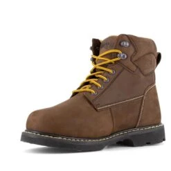 Men's Iron Age 6" Groundbreaker Work Boot With CushGuard Internal Met Guard Boots 9 Men's Iron Age 6" Groundbreaker Work Boot With CushGuard Internal Met Guard Boots -Boots Sale Store 2 650 iron age 6 groundbreaker work boot with cushguard internal met guard boots brown