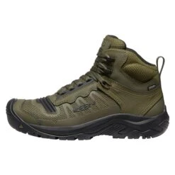 Men's Keen Utility Reno Mid KBF Waterproof Boots -Boots Sale Store 2 650 keen utility reno mid kbf waterproof boots dark olive black